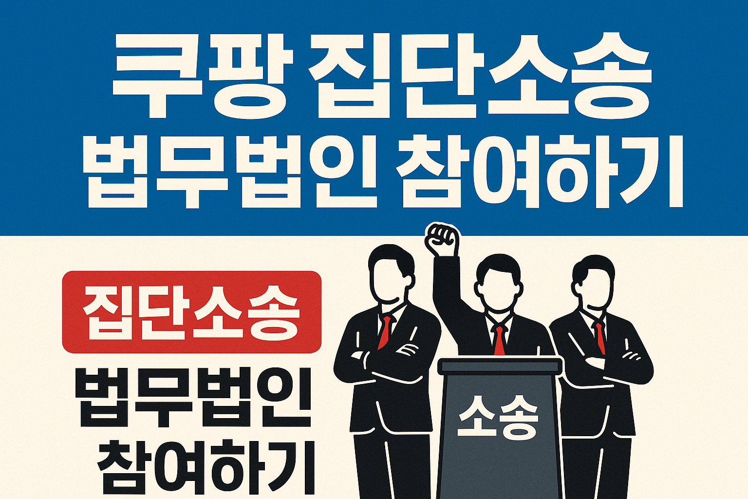 쿠팡집단소송 법무법인 참여하기